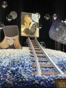松本零士お別れの会祭壇